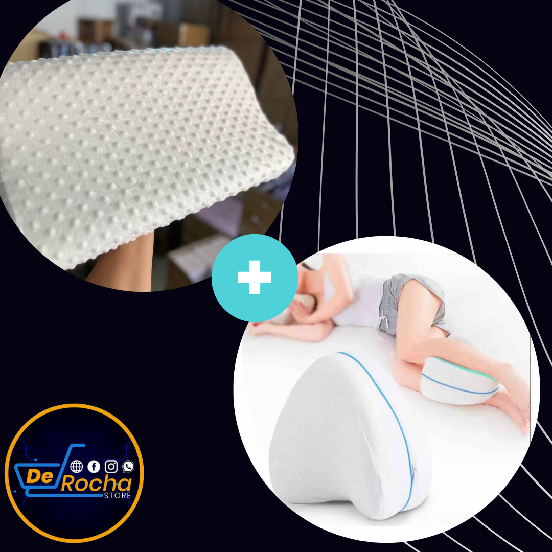 Kit almohada Viscoelástica+ Ortopédica